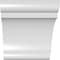 Ekena Millwork 3 1/2-in. W x 44-in. D x 44-in. H Olympic Architectural Grade PVC Knee Brace BRCP035X44X44OLY - alternate 2
